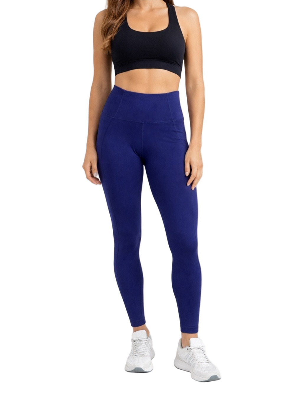 p’ tula High-Waisted athletic sporty Leggings-indigo